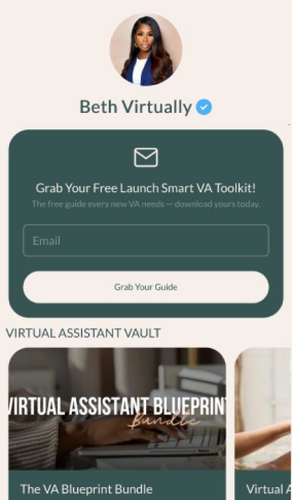 @bethvirtually's live Creator Store