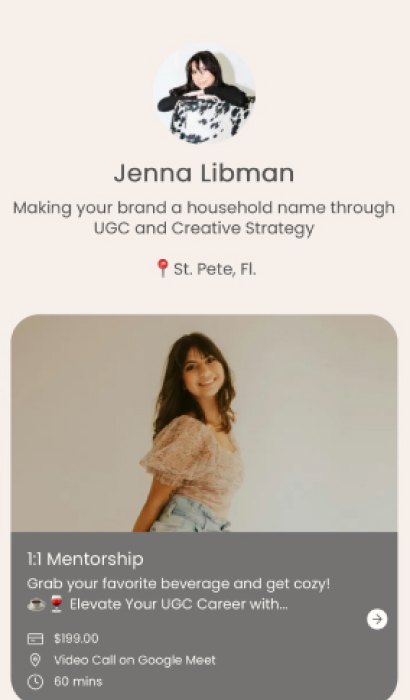 @jennalibman's live Creator Store