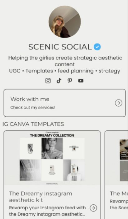 @scenicsocial's live Creator Store